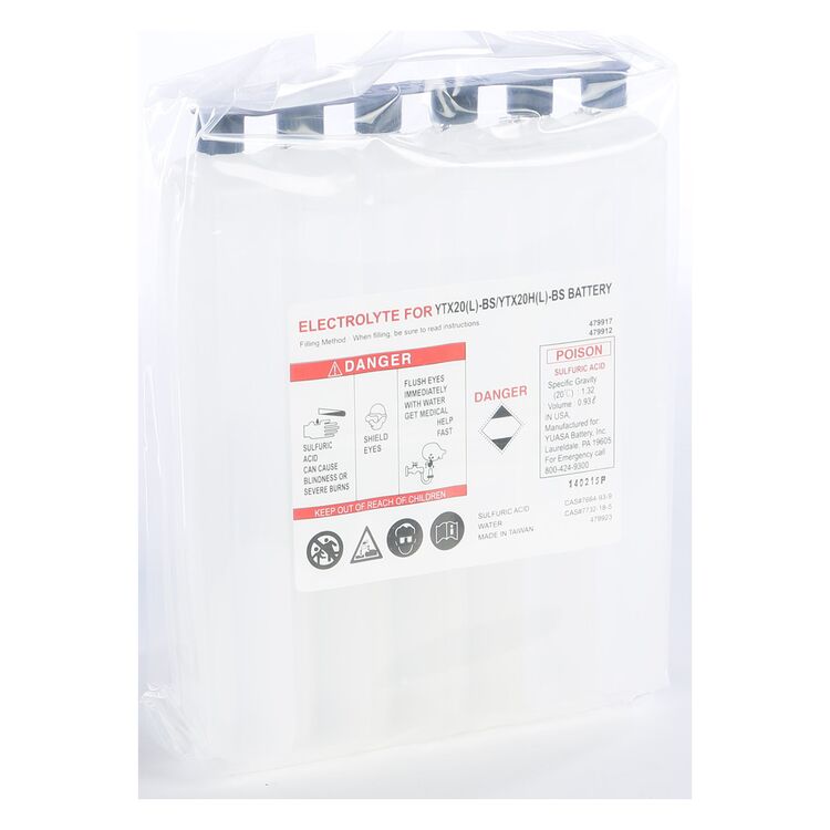 Yuasa YTX24HL-BS Battery Acid