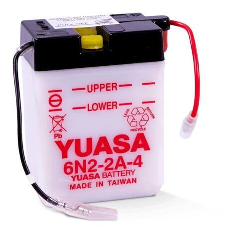 Yuasa 6N2-2A-4 Conventional Battery