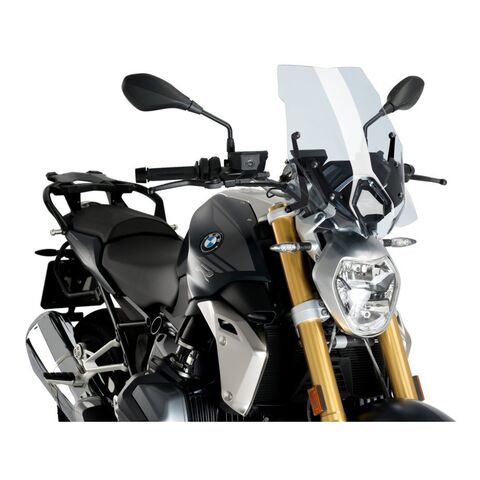 Puig Touring Naked New Generation Windscreen BMW R1250R 2019-2024 Clear [Open Box]