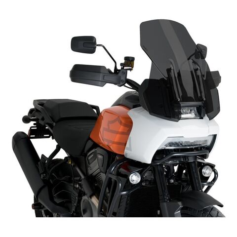 Puig Touring Windscreen Harley Davidson Pan America 1250 2021-2026 Dark Smoke [Open Box]