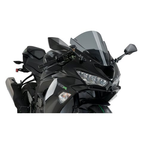 Puig Z-Racing Windscreen Kawasaki ZX-6R / ZX636 2009-2023 Dark Smoke [Open Box]
