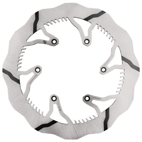 GBrakes Front Solid Mount Tsunami Wave Rotor 