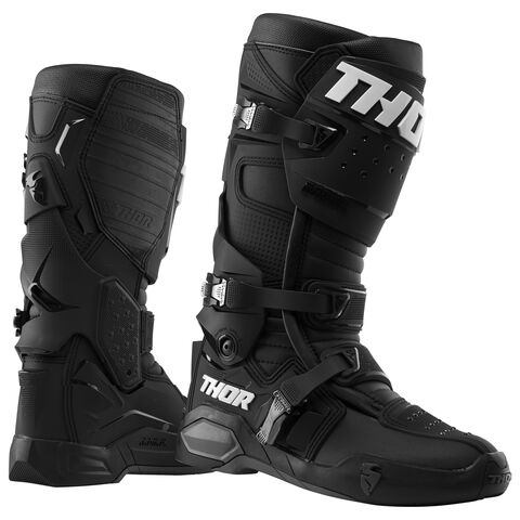 Thor Radial MX Boots Black / 8 [Open Box]