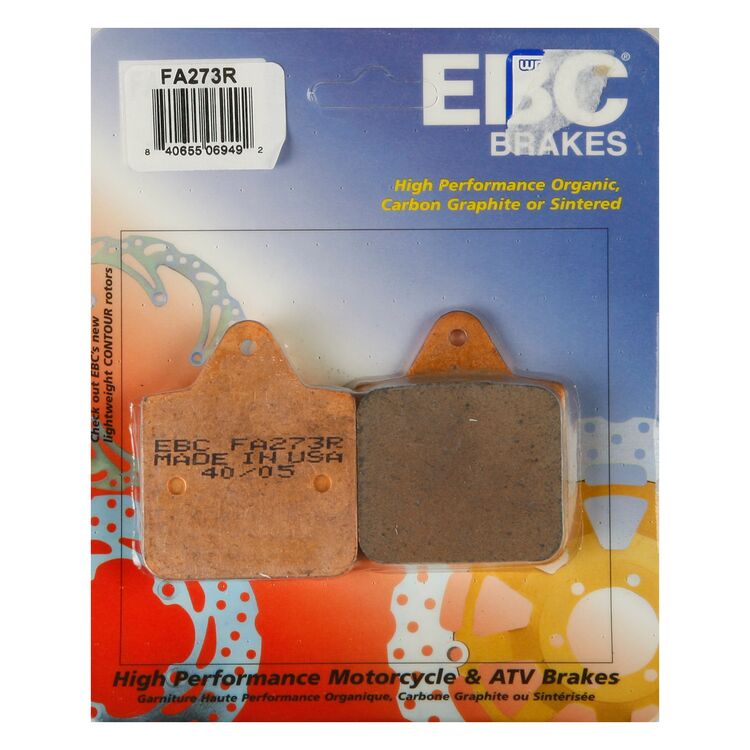 EBC FA273R R Series Sintered Brake Pads Polaris Hawkeye 400 HO 2x4 2013