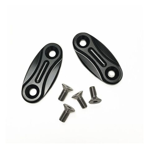 Speedmetal Block Off Plates Yamaha R6 / R6S Black [Open Box]