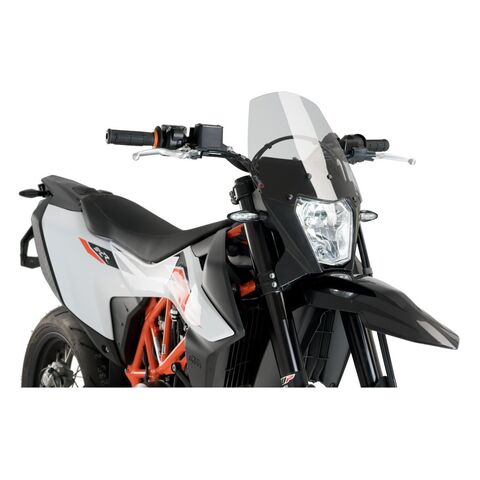 Puig Naked New Generation Windscreen KTM 690 Enduro R / SMC R Light Smoke [Previously Installed]