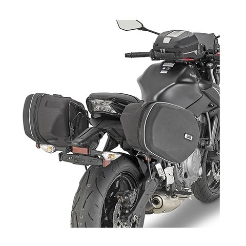 Givi TE4117 Easylock Saddlebag Supports Kawasaki Z650 2017-2025 Black [Open Box]