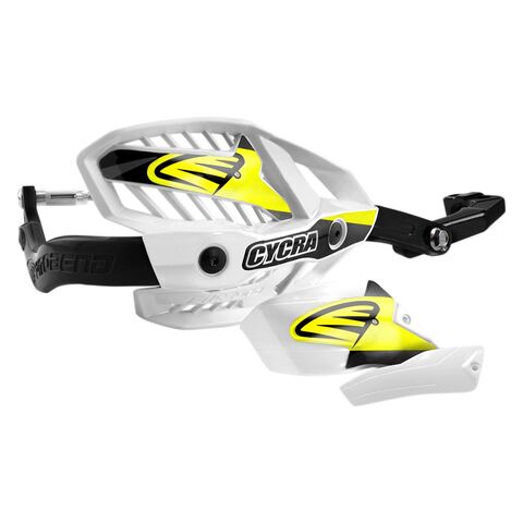 Cycra Probend Ultra HCM Wrap Around Handguards White / 1-1/8" [Previously Installed]