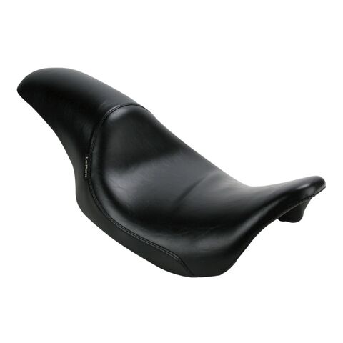 Le Pera Silhouette Full Length Seat For Harley Touring 2008-2025 Black / Smooth Full-Length Solo [Previously Installed]