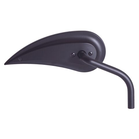 Arlen Ness Rad 3 Teardrop Mirror For Harley Right Side / Black [Open Box]