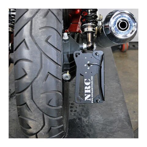 New Rage Cycles Side Mount License Plate Moto Guzzi V7 2013-2020