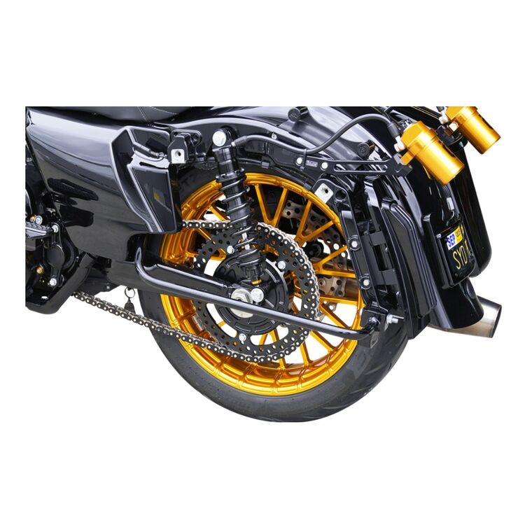 Arlen Ness Jagged Chain Drive Conversion Kit For Harley Touring 2009-2026 Black [Previously Installed]