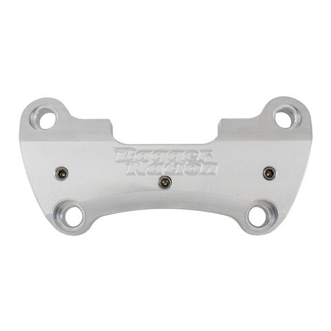 Paul Yaffe One Piece Super Riser Clamp For Harley 1.25" Diameter Clamp / Raw [Previously Installed]