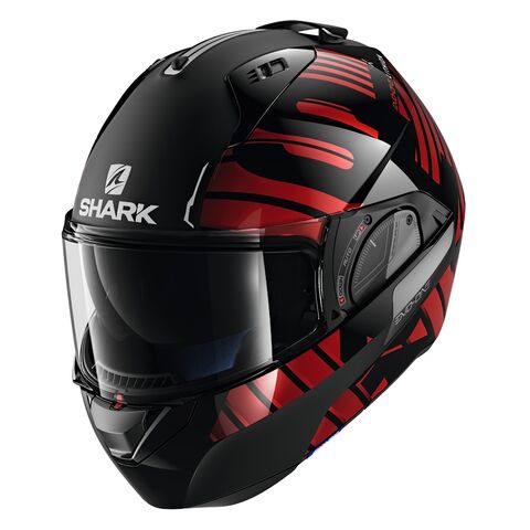 Shark EVO One 2 Lithion Helmet (MD) Black/Chrome/Red / MD [Blemished - Good]