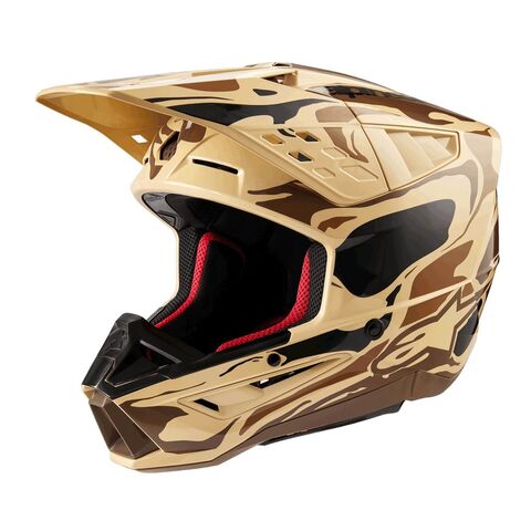 Alpinestars Supertech M5 Mineral Helmet Dark Brown/Black / XL [Open Box]