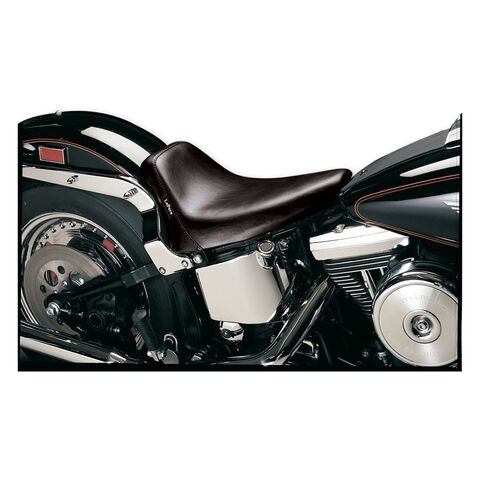 Le Pera Bare Bones Solo Seat For Harley Softail Heritage / Deluxe 2008-2017 Black / Smooth [Open Box]