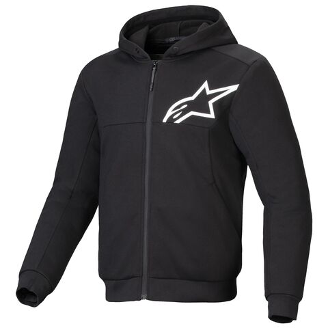Alpinestars Chrome V2 Sport Hoody Black/White / MD [Blemished - Very Good]