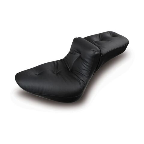 Mustang Extra Wide Regal Duke Seat For Harley Softail W/ 150mm Rear Tire 2000-2006 Black [Open Box]