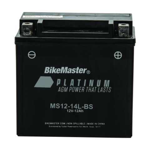 BikeMaster HTX14L-FA AGM Platinum II Battery