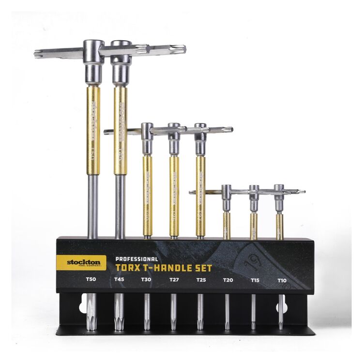 Stockton Pro T-Handle Torx 8 Piece Set