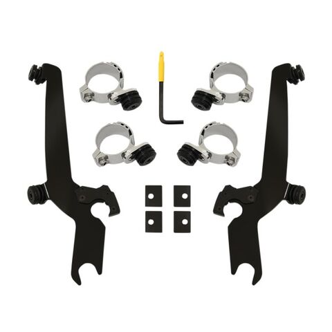 Memphis Shades Metric Sportshield Trigger-Lock Mount Kit Honda Rebel 300 / 500 2020-2026 Black [Open Box]
