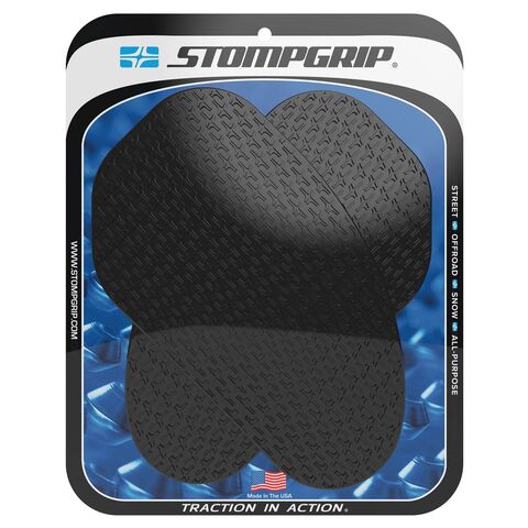 Stompgrip Universal Large Streetbike Tank Grips Black [Open Box]