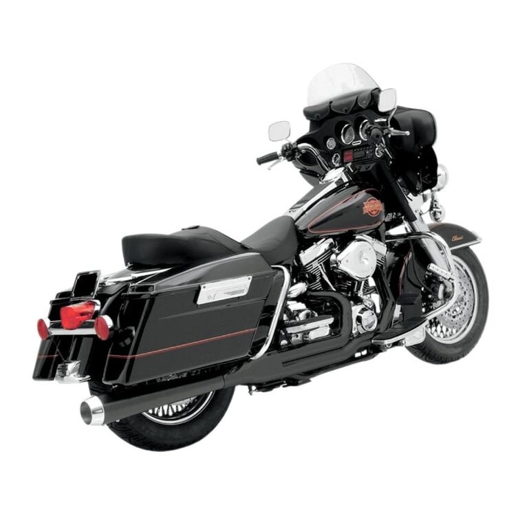 Bassani Road Rage 2-into-1 Black Heat Shields Black [Open Box]