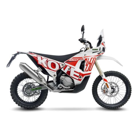 LeoVince Link Pipe Kove 450 Rally / Pro Race 2023-2024 Stainless Steel [Open Box]