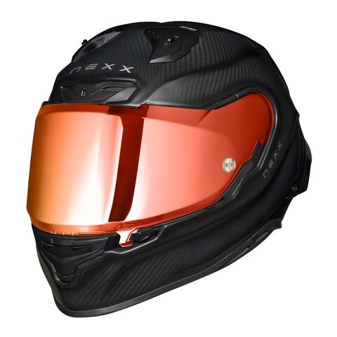 Nexx XR3R Zero Pro 2 Carbon Helmet Matte Carbon/Iridium Red / LG [Blemished - Very Good]