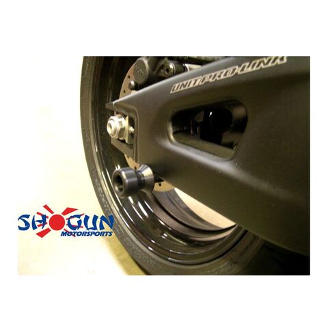 Shogun Swingarm Sliders Kawasaki Ninja 650 / Z650 2017-2026 Black [Open Box]