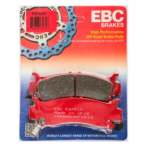 EBC FA701X Carbon X Front Left Brake Pads Honda Pioneer / Talon 2016-2023