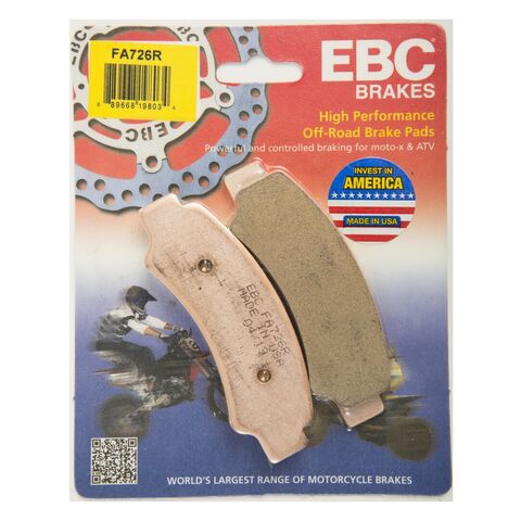 EBC FA726R R Series Sintered Front Brake Pads CFMoto Zforce / Uforce 2017-2021