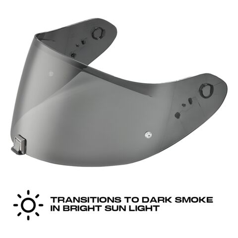 Scorpion EXO R1 Air / St1400 / T520 / R330 Photochromic Pinlock-Ready Face Shield