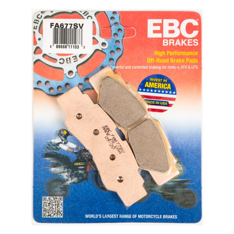 EBC FA677SV SV Series Severe Duty Rear Brake Pads Yamaha 2016-2021
