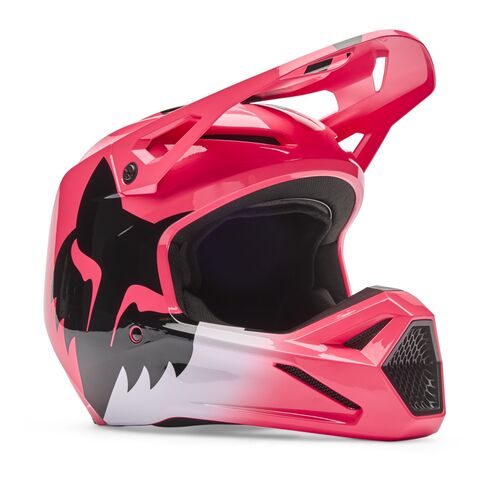 Fox Racing Youth V1 Shield Helmet Pink / Youth MD [Open Box]