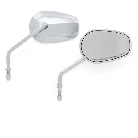 Milwaukee Twins Teardrop OEM Style Mirror Set