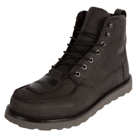 Klim Blak Jak Leather Boots Gunmetal Black / 9 [Open Box]