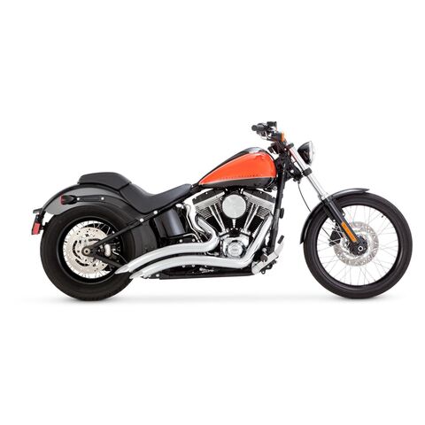 Vance & Hines PCX Big Radius 2-Into-2 Exhaust For Harley Softail 1986-2009 Chrome [Previously Installed]