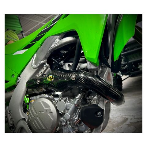 P3 Carbon Fiber Heat Shield Kawasaki KX250 / X 2025-2026