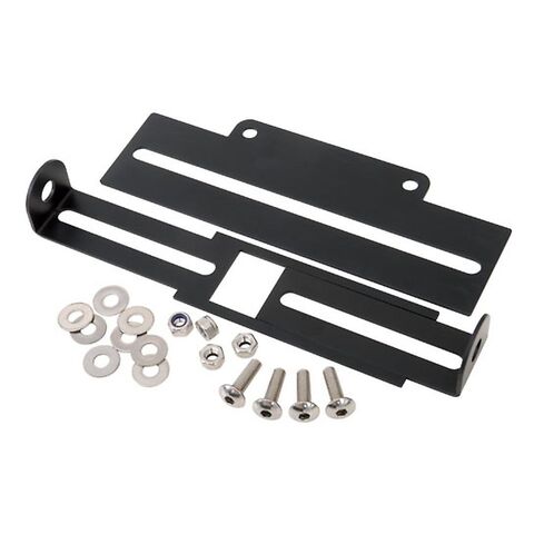 Speedmetal License Plate Bracket Black / With Mounting Plate [Demo - Acceptable]
