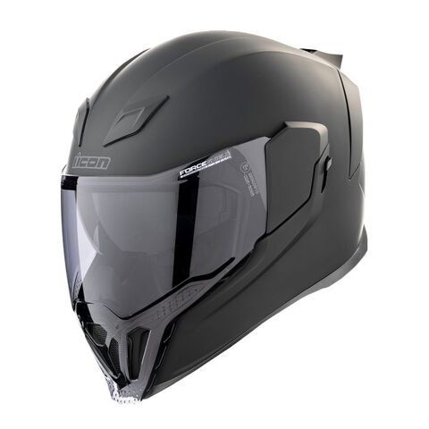 Icon Airflite Dark Rubatone Helmet Matte Black / MD [Blemished - Very Good]