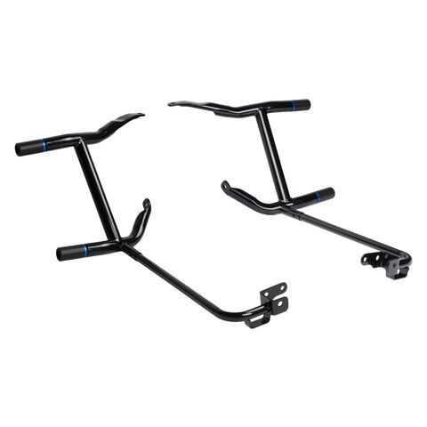 HogWorkz Double Barrel Performance Saddlebag Guards For Harley Touring 2023-2025