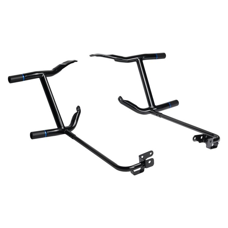 HogWorkz Double Barrel Performance Saddlebag Guards For Harley Touring 2023-2025