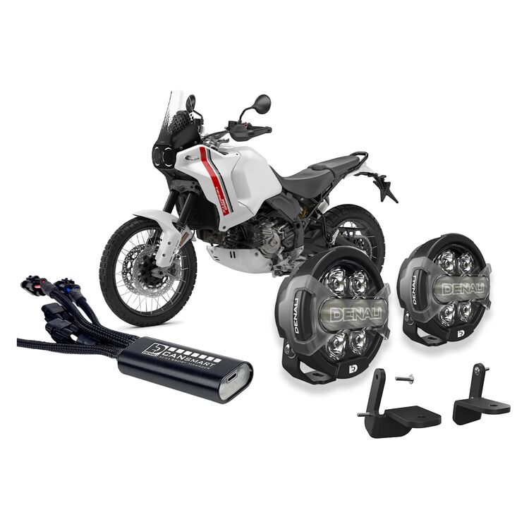 Denali D7 Pro CANsmart Lighting Bundle Ducati DesertX / Rally 2023-2026