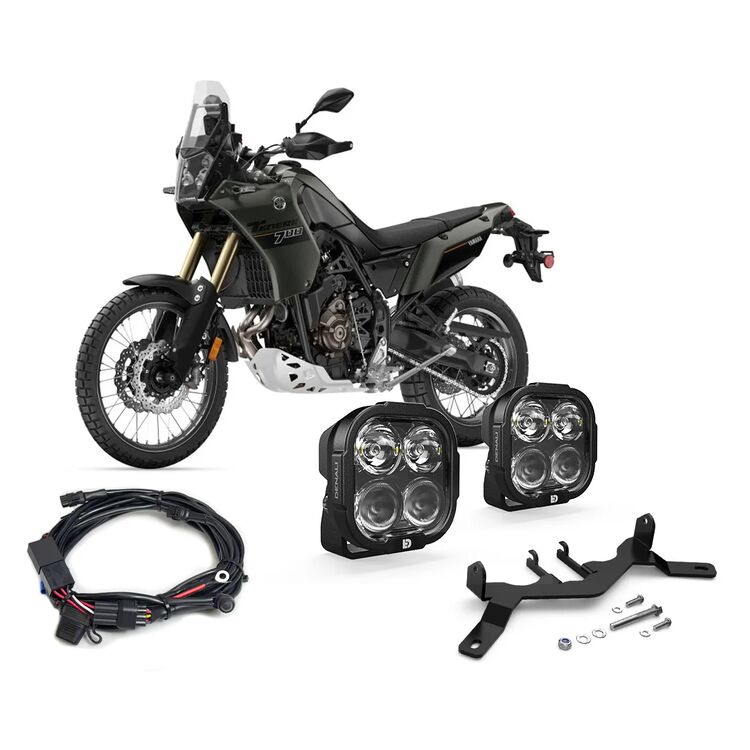 Denali DL4 Essential Lighting Bundle Yamaha Tenere 700 2021-2024