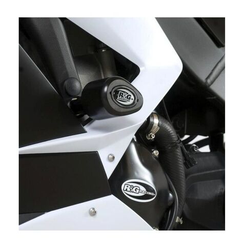 R&G Racing Aero Frame Sliders Kawasaki ZX6R / ZX636 2013-2018 Black / Upper [Previously Installed]