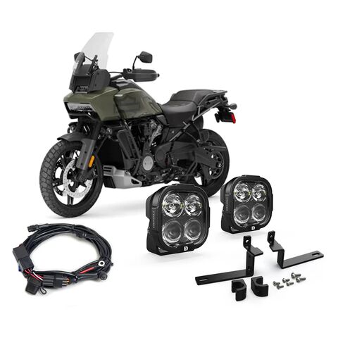 Denali DL4 Essential Lighting Bundle Harley Davidson Pan America RA1250 2021-2025
