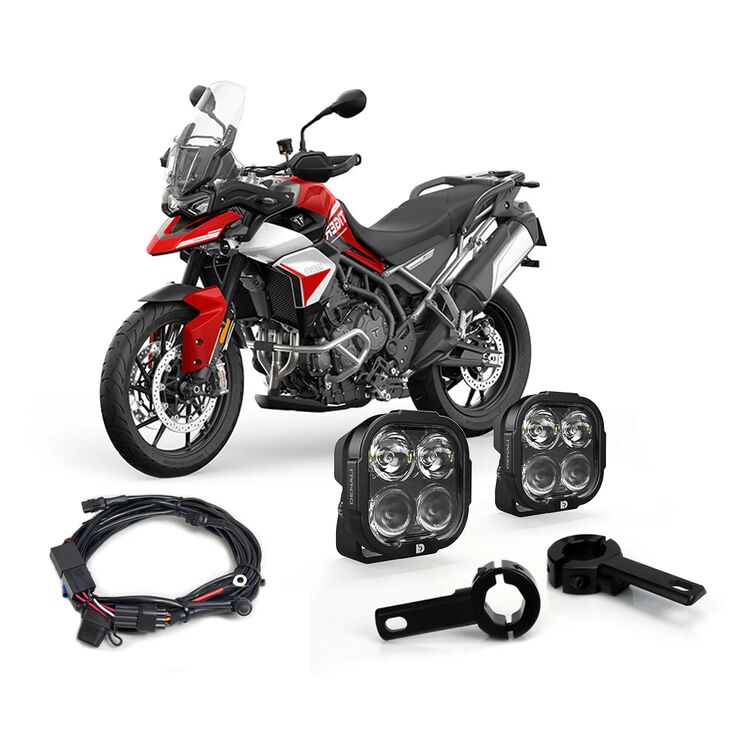 Denali DL4 Essential Lighting Bundle Triumph Tiger 900 GT / 1200 / GT / Rally / Pro 2020-2025