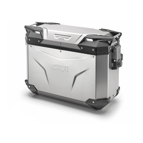 Givi Outback EVO 37 Liter Side Cases Right / Silver [Open Box]