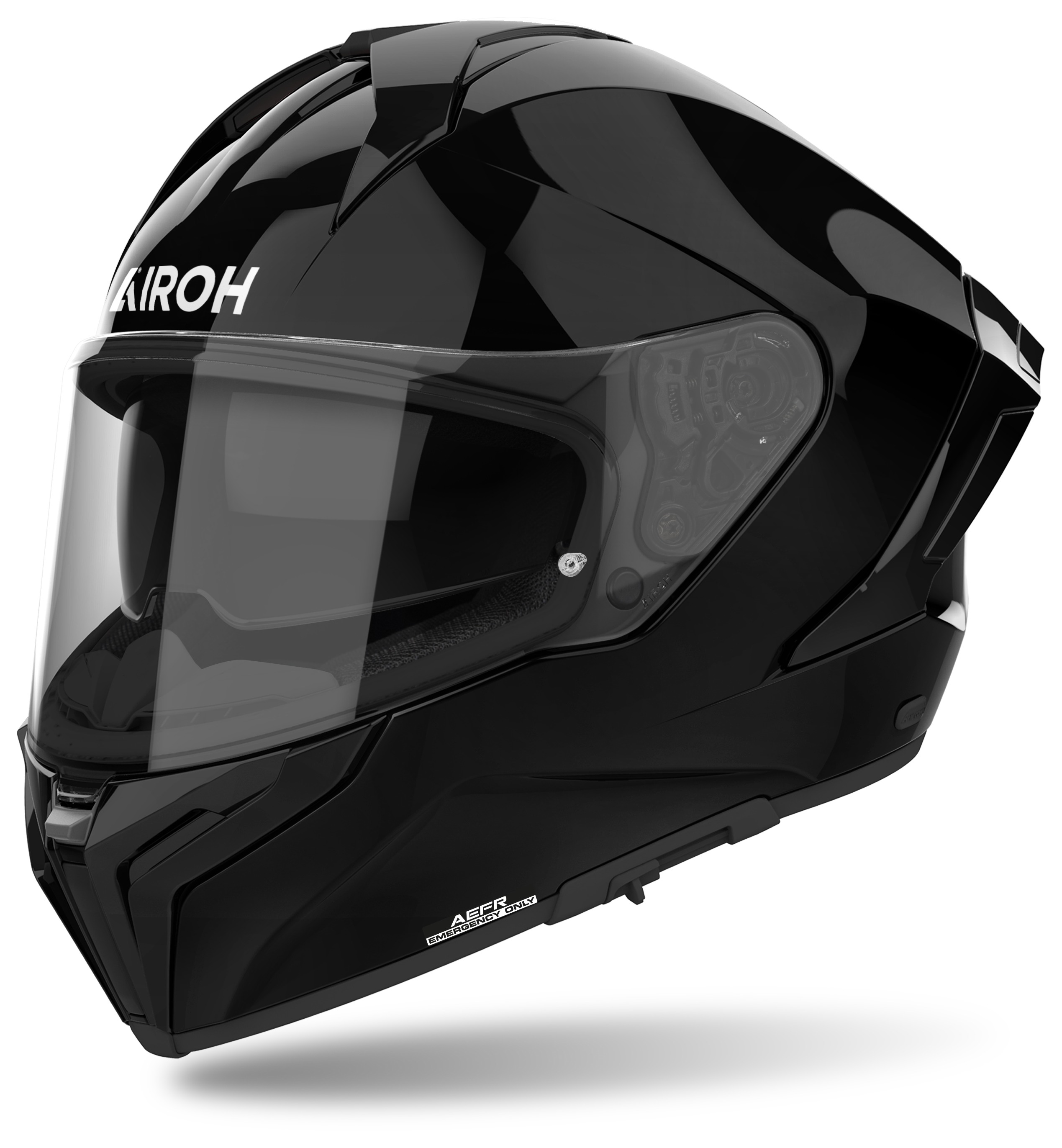 airoh helmet black STRYCKER SOLIDS  USA The ultra Airoh MX Helmet Aviator 3